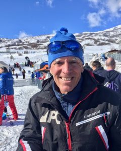 Ruff Patterson coaching for Park City Nordic Team