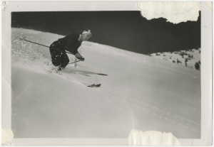 Dean Roberts at Snowbasin – December 1952