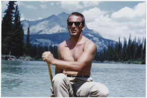 Dean Roberts at Glacier National Park – circa 1950s