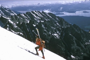 Bill Briggs on his way up the mountain