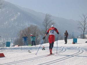 Steve Cook at the Torino Paralympic Games in 2006