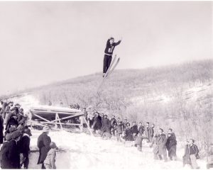 Sverre Engen in flight circa 1930